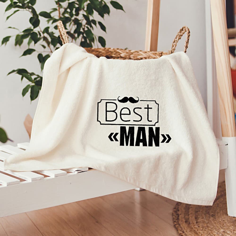 Рушник з вишивкою Best man