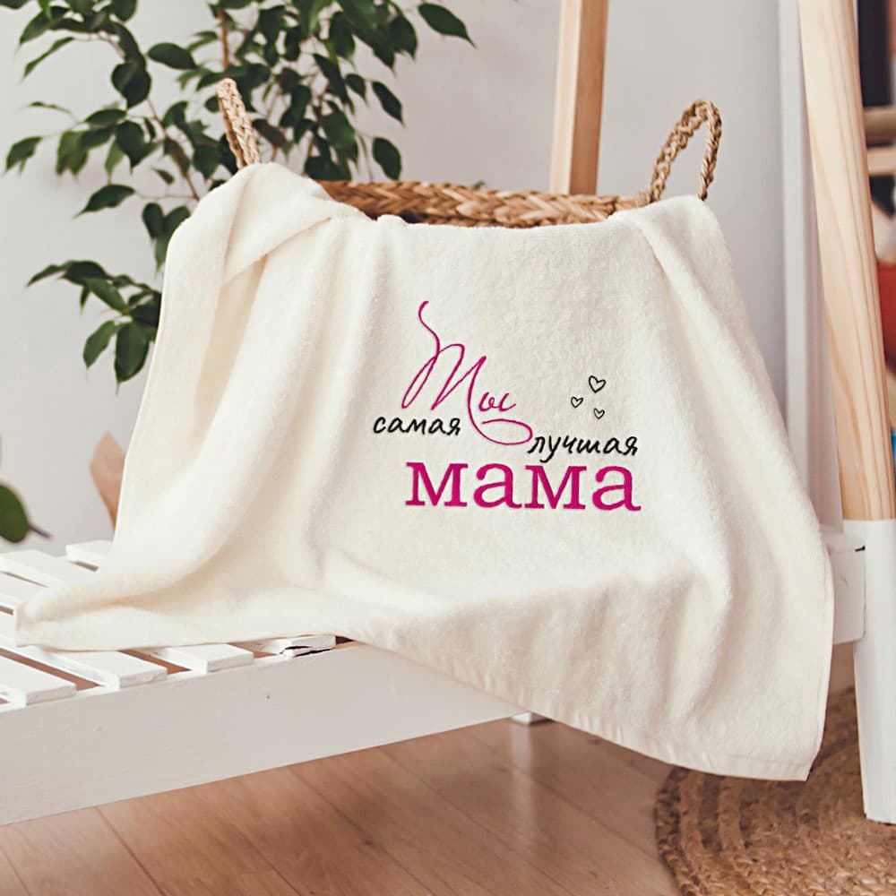 Рушник з вишивкою Краща мама