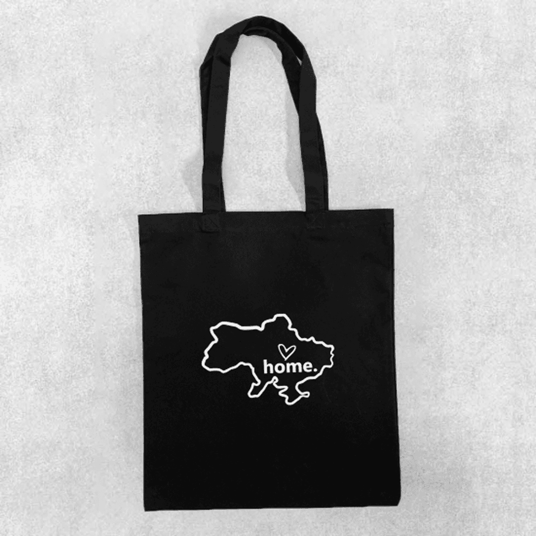 Сумка чорна Home